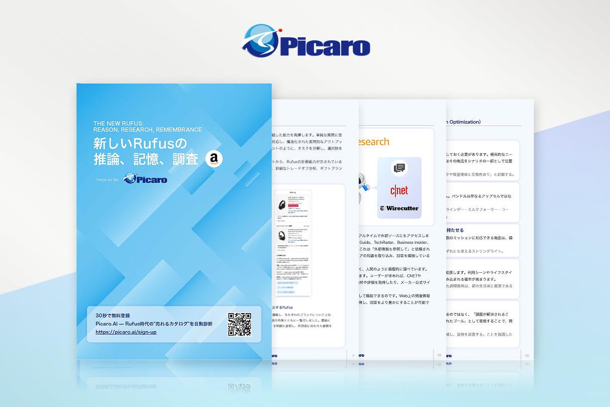 米国Amazon最新AI「Rufus」分析レポート